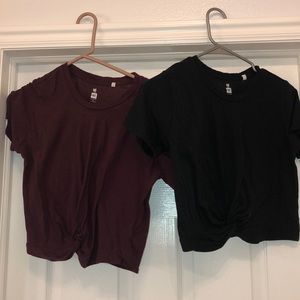 Two for once crop tops!